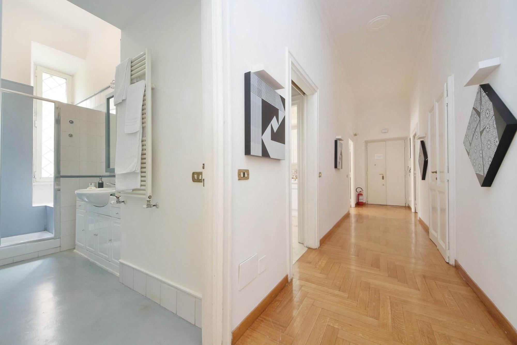 Apartamento Luxury Apartment For 10 Central Vaticano S'Peter Basilica Aircond Netflix - Sky Wifi Roma