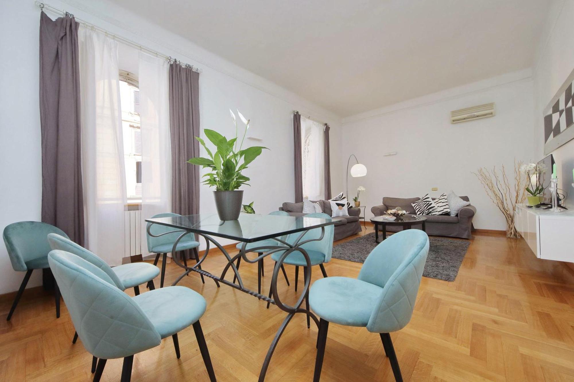 Luxury Apartment For 10 Central Vaticano S'Peter Basilica Aircond Netflix - Sky Wifi Apartamento *